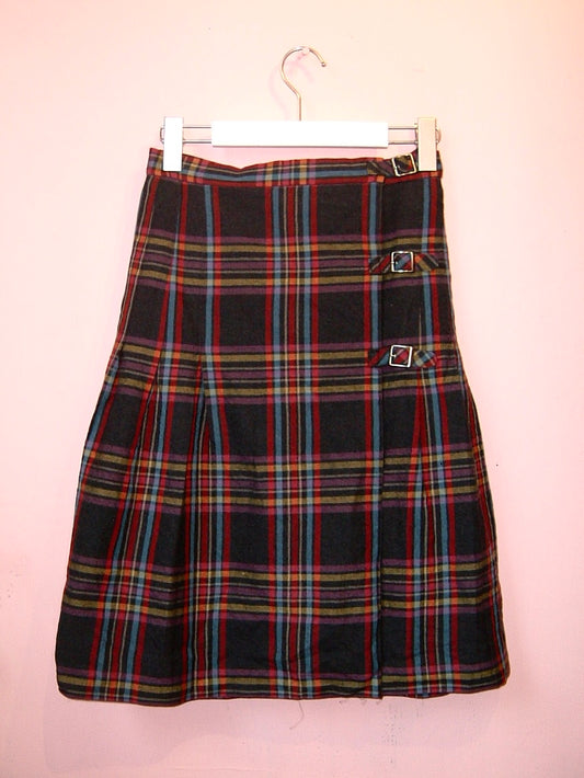 Colourful Plaid Skirt