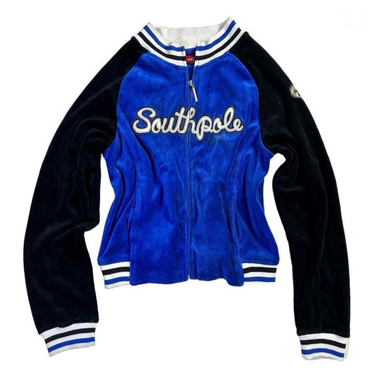 90s Southpole velvet jacket