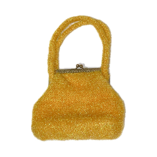 Yellow shinning purse
