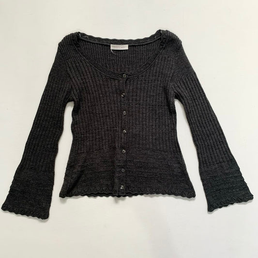 80s knit lace outer