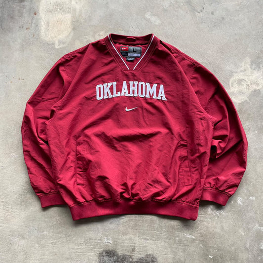 Nike team Oklahoma zip sweater