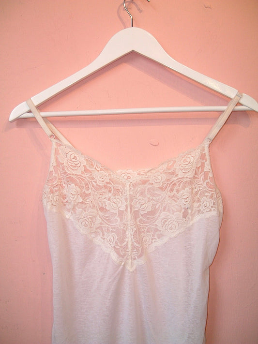 Silk lace top