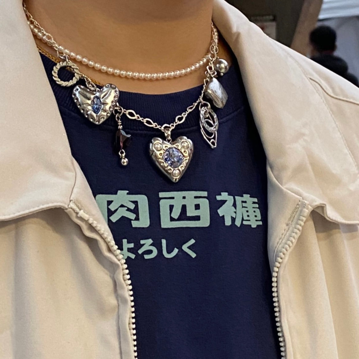 pendants crystal 925 sliver necklace