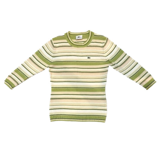00s Lacoste green knit top